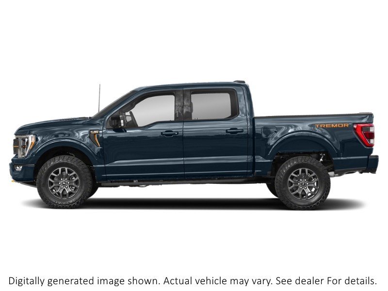 2022 Ford F-150 Tremor | 4X4 | 3.5L | Roof | Pwr Tlgt | Leather Antimatter Blue Metallic  Shot 5