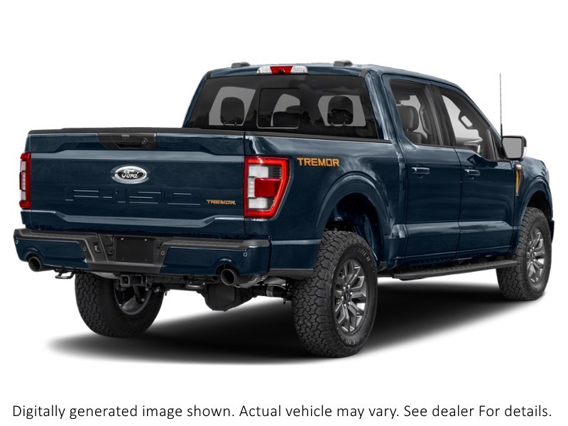 2022 Ford F-150 Tremor | 4X4 | 3.5L | Roof | Pwr Tlgt | Leather Antimatter Blue Metallic  Shot 6