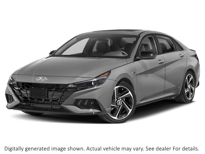 2021 Hyundai Elantra N Line DCT Cyber Grey  Shot 8