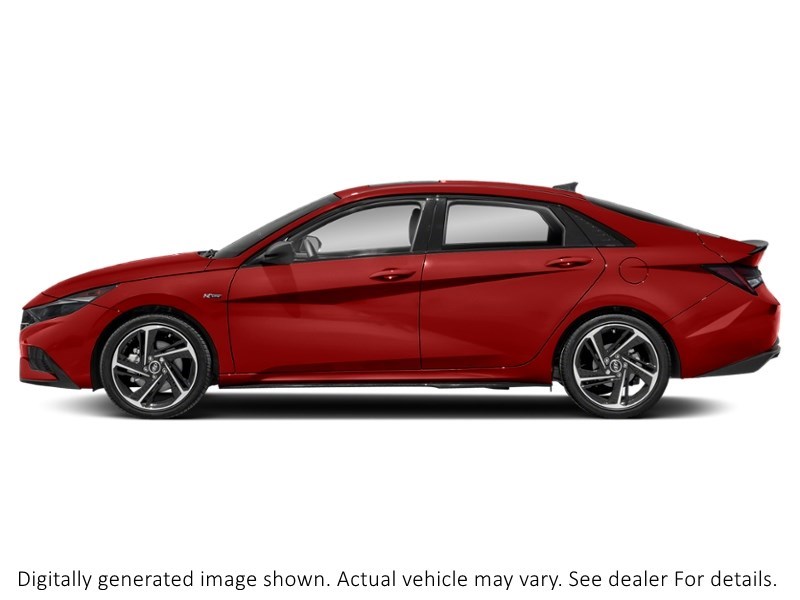 2021 Hyundai Elantra N Line DCT Fiery Red  Shot 19