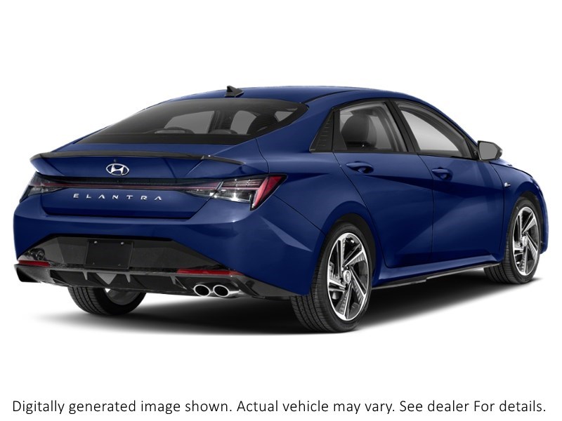 2021 Hyundai Elantra N Line DCT Intense Blue  Shot 26