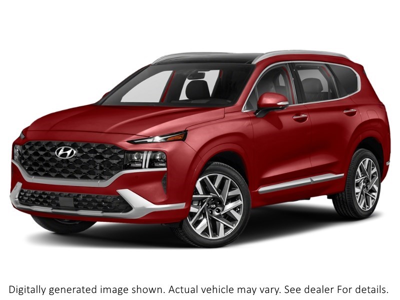 2022 Hyundai Santa Fe Ultimate Calligraphy AWD Flame Red  Shot 1