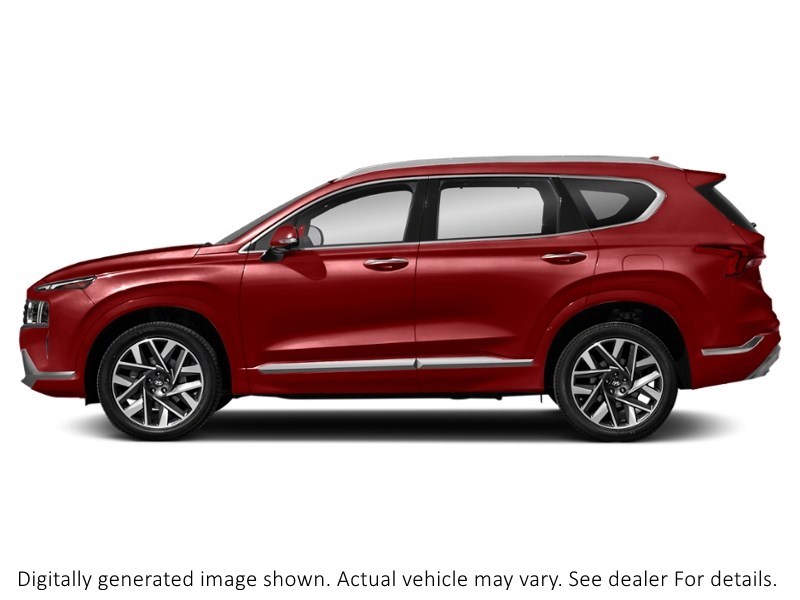 2022 Hyundai Santa Fe Ultimate Calligraphy AWD Flame Red  Shot 5