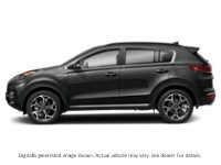2022 Kia Sportage Sx AWD Black Cherry  Shot 3