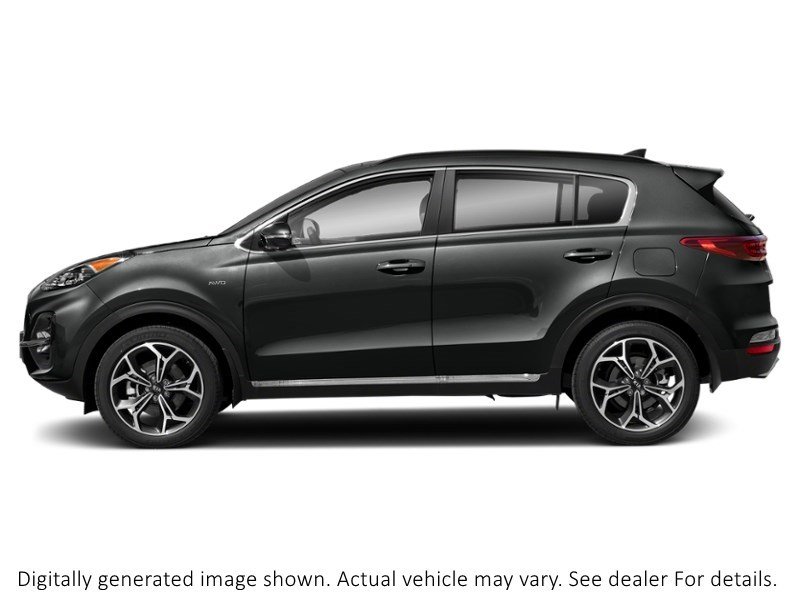 2021 Kia Sportage Sx AWD Black Cherry  Shot 3