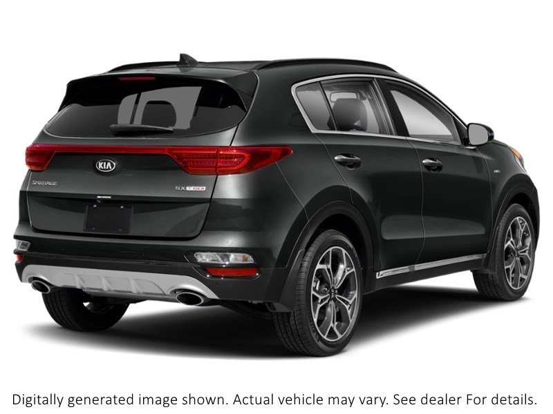 2022 Kia Sportage Sx AWD Black Cherry  Shot 2