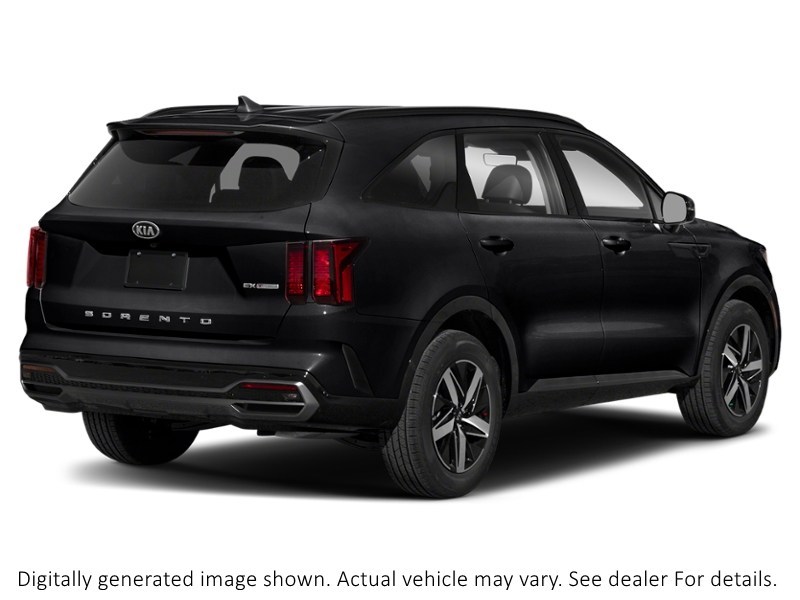 2021 Kia Sorento EX AWD Ebony Black  Shot 2
