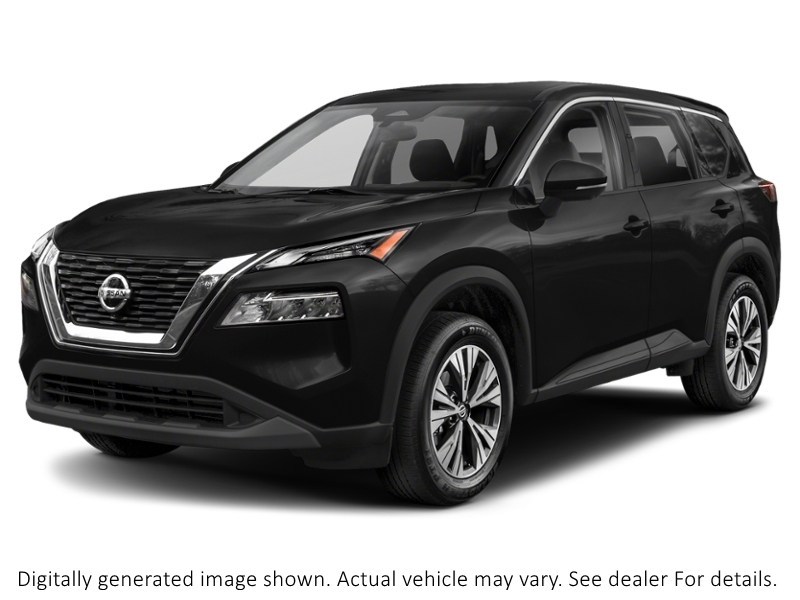 2023 Nissan Rogue AWD SV Moonroof Super Black  Shot 3