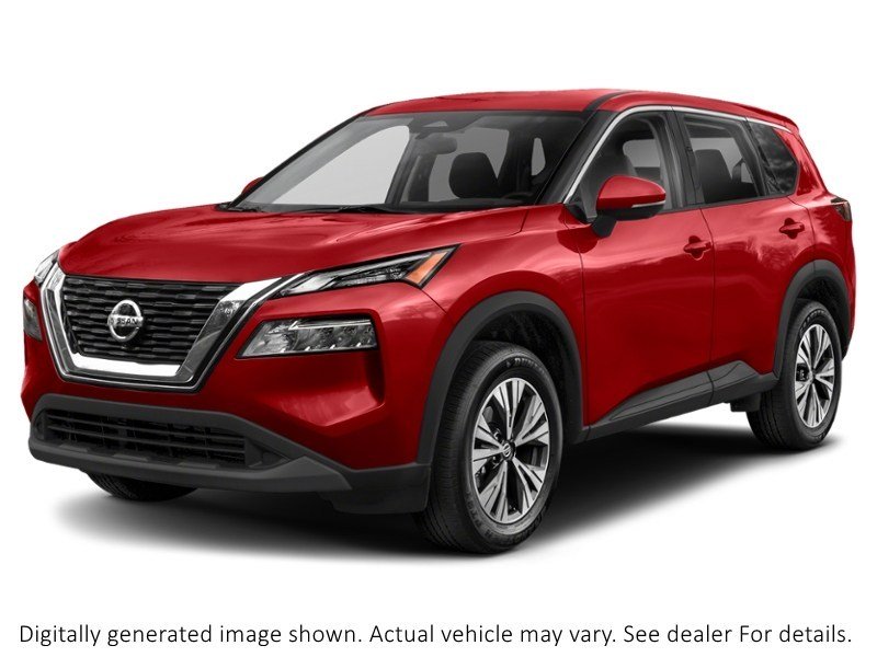 2023 Nissan Rogue AWD SV Moonroof Scarlet Ember Pearl Metallic  Shot 12