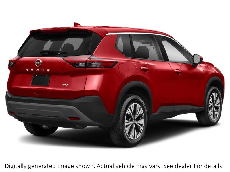 2023 Nissan Rogue AWD SV Moonroof Scarlet Ember Pearl Metallic  Shot 14