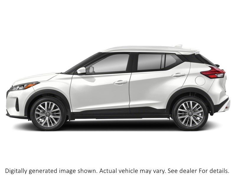2021 Nissan Kicks SV FWD Aspen White TriCoat  Shot 5