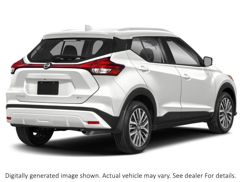 2021 Nissan Kicks SV FWD Aspen White TriCoat  Shot 2