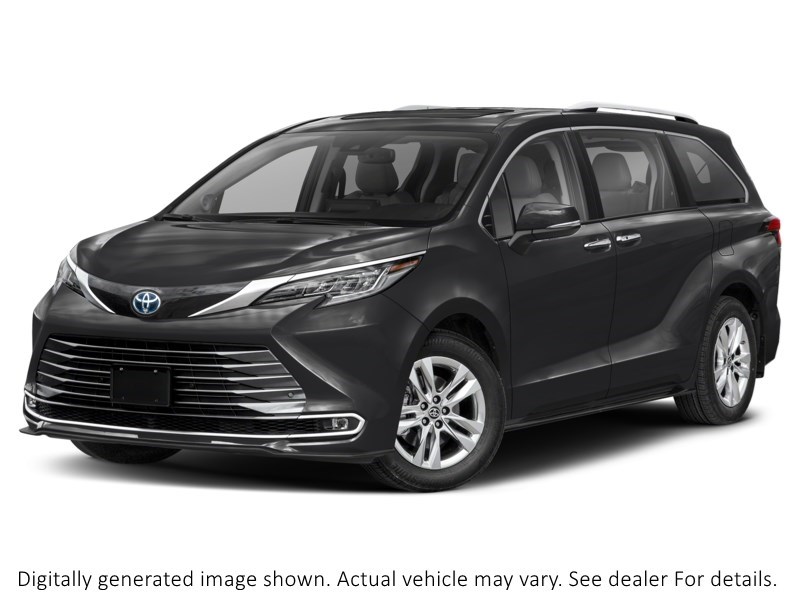 2026 Toyota Sienna Limited 7-Passenger AWD Midnight Black Metallic  Shot 1