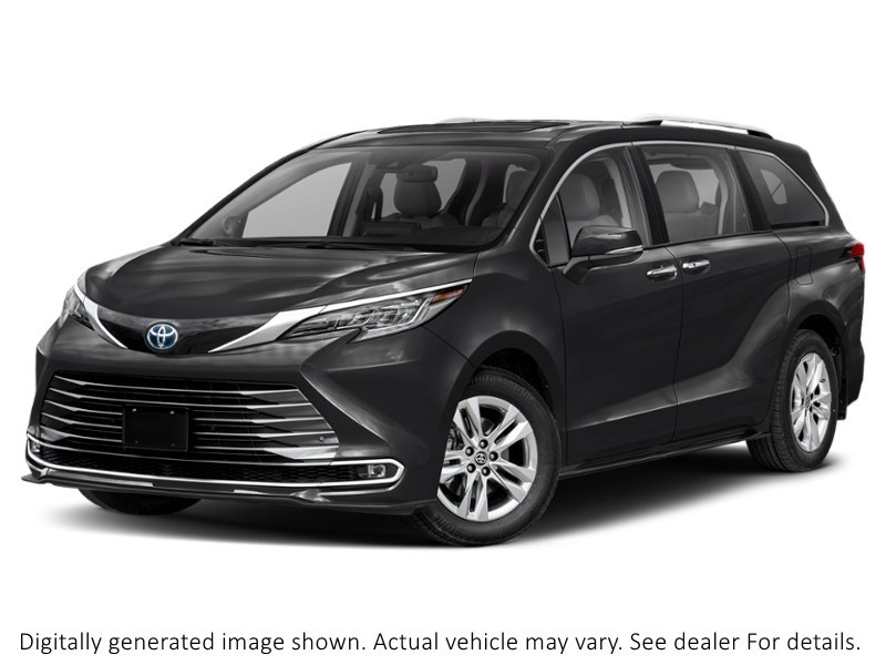 2026 Toyota Sienna Limited 7-Passenger AWD Midnight Black Metallic  Shot 4