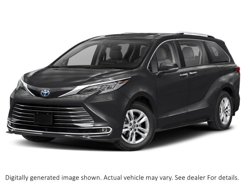 2026 Toyota Sienna Limited 7-Passenger AWD Midnight Black Metallic  Shot 4
