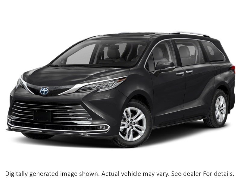2026 Toyota Sienna Limited 7-Passenger AWD Midnight Black Metallic  Shot 1