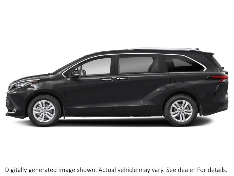 2026 Toyota Sienna Limited 7-Passenger AWD Midnight Black Metallic  Shot 5