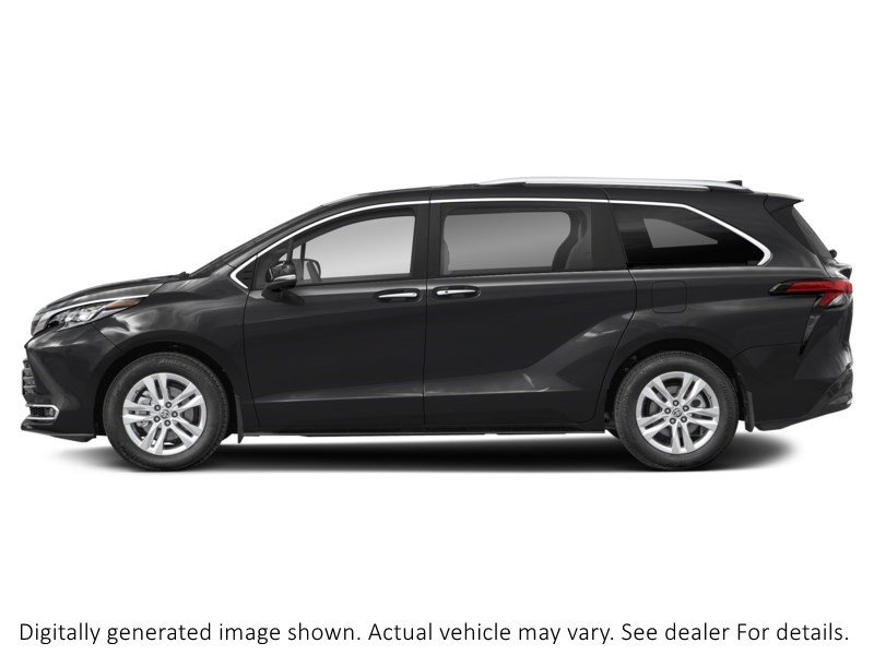 2026 Toyota Sienna Limited 7-Passenger AWD Midnight Black Metallic  Shot 5