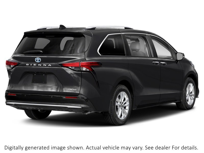 2026 Toyota Sienna Limited 7-Passenger AWD Midnight Black Metallic  Shot 6