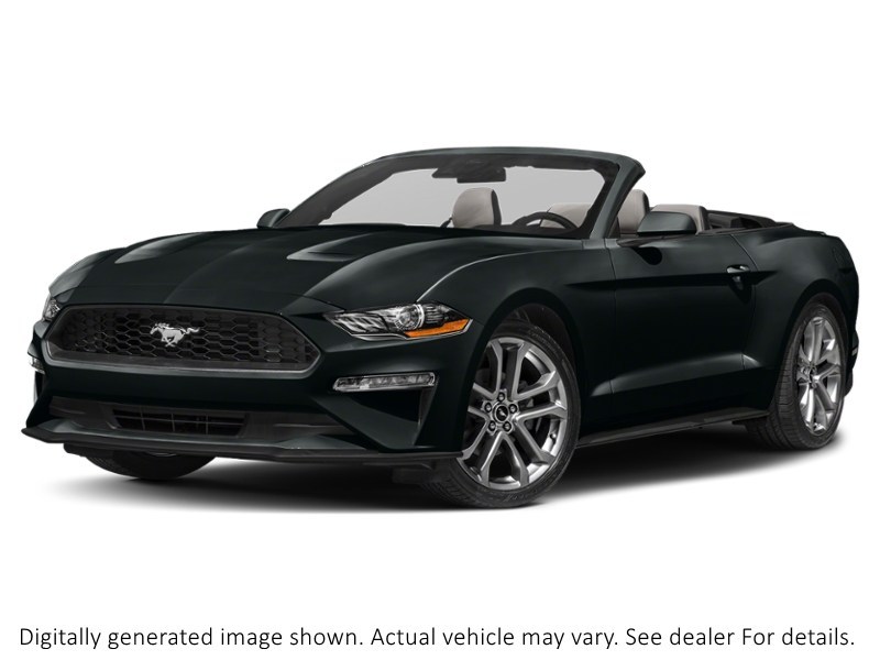 2022 Ford Mustang Ecoboost Convertible Shadow Black  Shot 31