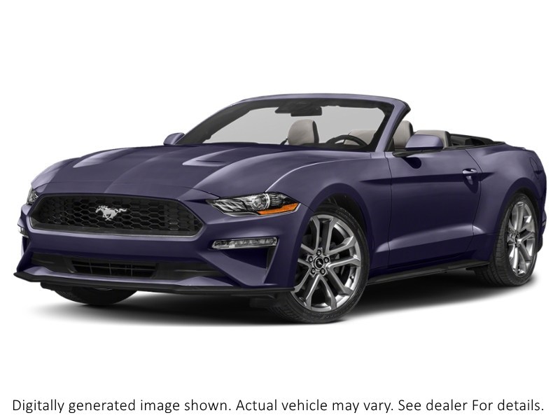 2022 Ford Mustang Ecoboost Convertible Mischievous Purple Metallic  Shot 48