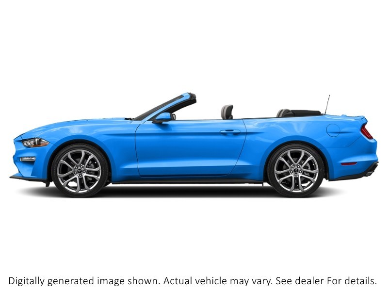2022 Ford Mustang Ecoboost Convertible Grabber Blue Metallic  Shot 11