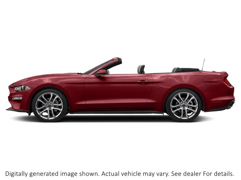 2022 Ford Mustang Ecoboost Convertible Rapid Red Metallic Tinted Clearcoat  Shot 23