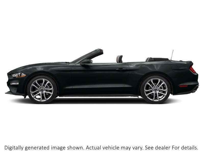 2022 Ford Mustang Ecoboost Convertible Shadow Black  Shot 35