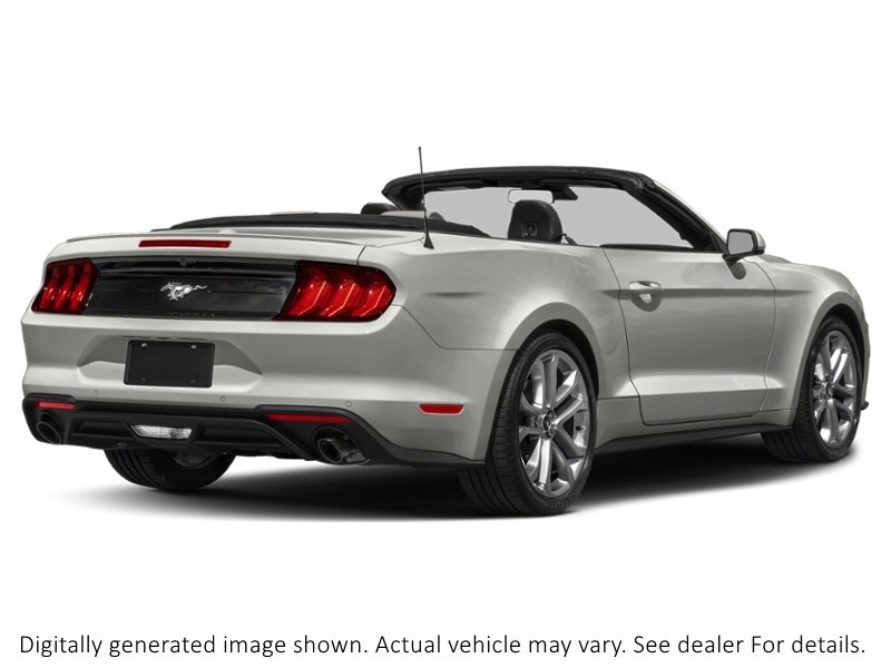 2022 Ford Mustang Ecoboost Convertible Iconic Silver Metallic  Shot 43