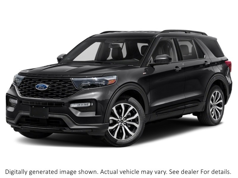 2022 Ford Explorer St-Line 4WD Agate Black Metallic  Shot 1