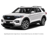 2022 Ford Explorer St-Line 4WD Star White Metallic Tri-Coat  Shot 10