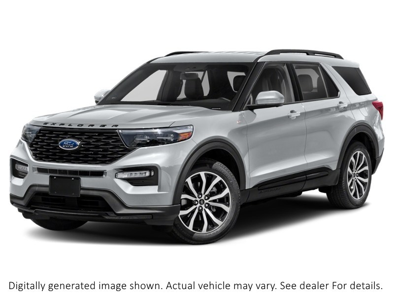 2022 Ford Explorer St-Line 4WD Iconic Silver Metallic  Shot 34