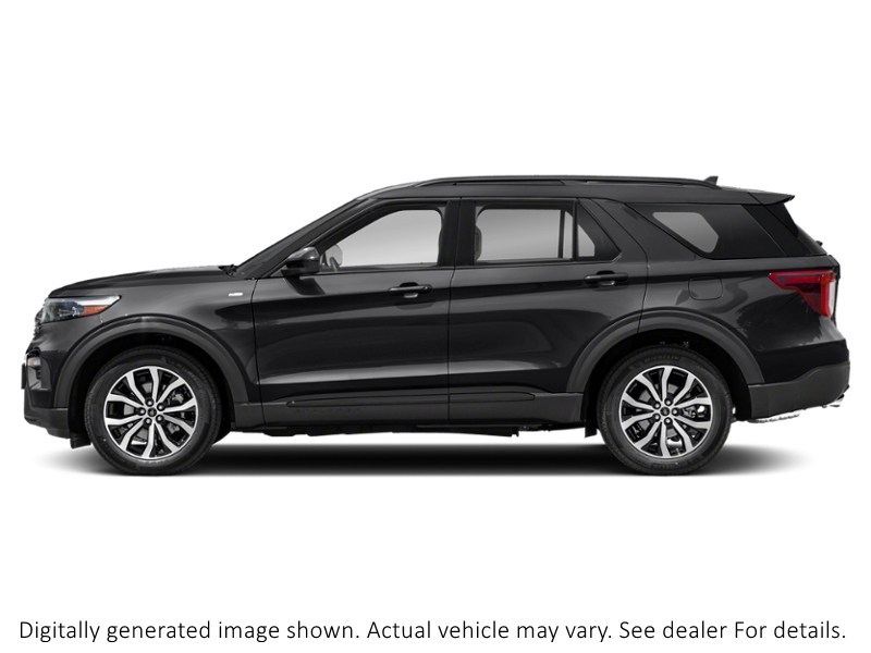 2022 Ford Explorer St-Line 4WD Agate Black Metallic  Shot 5