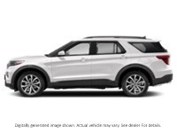 2022 Ford Explorer St-Line 4WD Star White Metallic Tri-Coat  Shot 9
