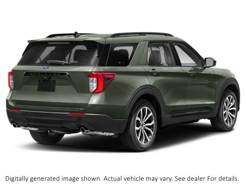 2022 Ford Explorer St-Line 4WD Forged Green Metallic  Shot 38