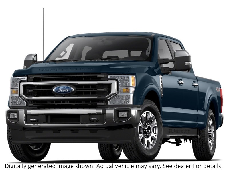 2022 Ford Super Duty F-350 Srw King Ranch 4WD Crew Cab 6.75' Box Antimatter Blue Metallic  Shot 1