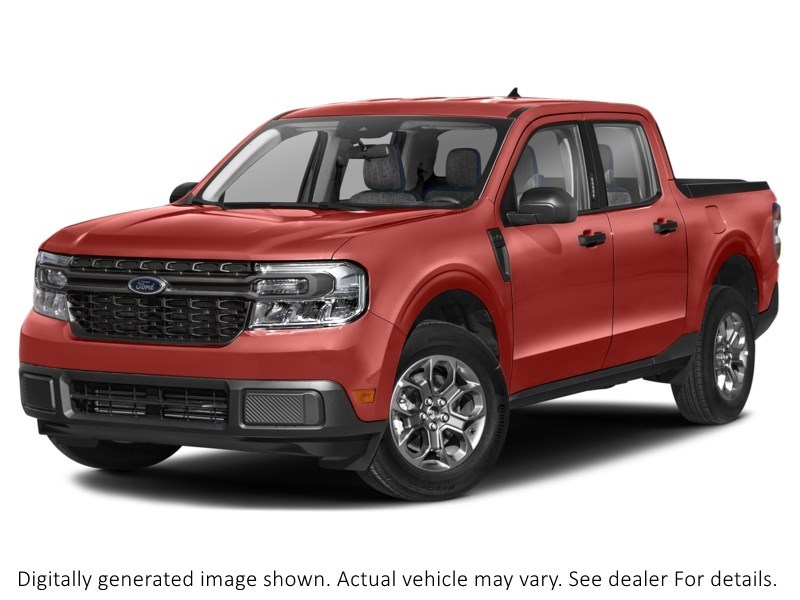 2023 Ford Maverick XLT AWD Supercrew Hot Pepper Red Metallic Tinted Clearcoat  Shot 7