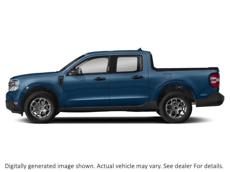 2023 Ford Maverick XLT AWD Supercrew Alto Blue Metallic Tinted Clearcoat  Shot 27