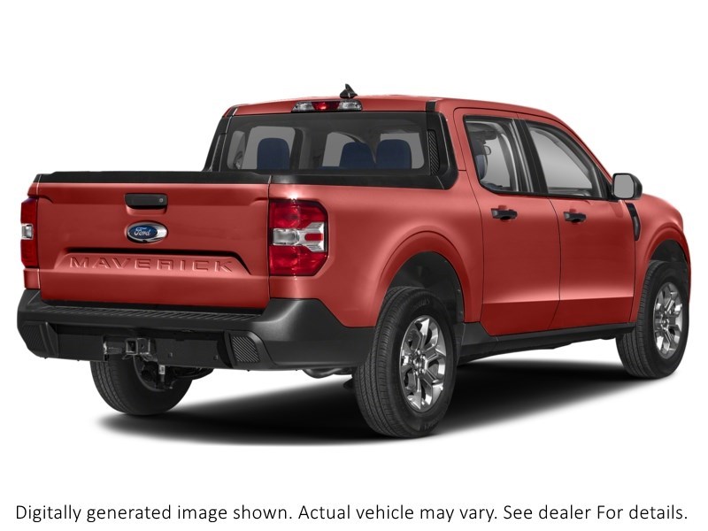 2023 Ford Maverick XLT AWD Supercrew Hot Pepper Red Metallic Tinted Clearcoat  Shot 12