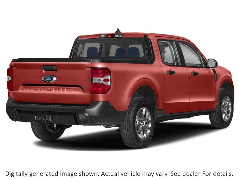 2023 Ford Maverick XLT AWD Supercrew Hot Pepper Red Metallic Tinted Clearcoat  Shot 8
