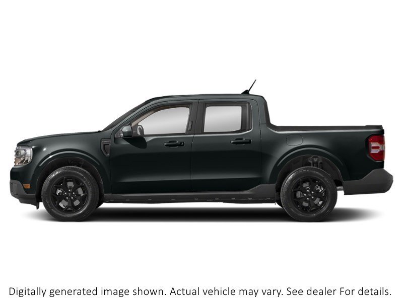 2024 Ford Maverick Lariat AWD Supercrew Shadow Black  Shot 3