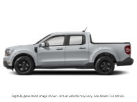 2024 Ford Maverick Lariat FWD Supercrew Iconic Silver Metallic  Shot 3
