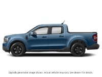 2023 Ford Maverick Lariat AWD Supercrew Alto Blue Metallic Tinted Clearcoat  Shot 3