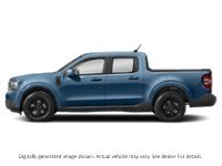 2023 Ford Maverick Lariat AWD Supercrew Alto Blue Metallic Tinted Clearcoat  Shot 3