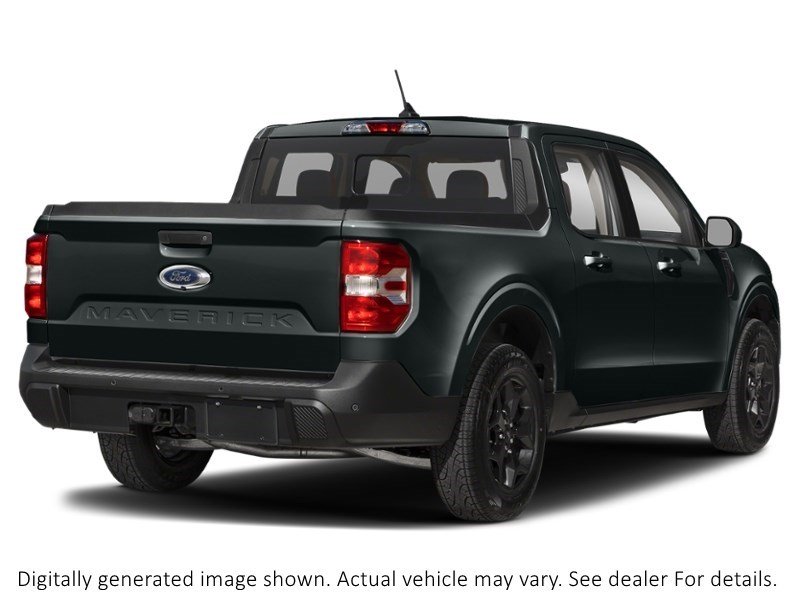 2024 Ford Maverick Lariat Advanced AWD Supercrew Shadow Black  Shot 2