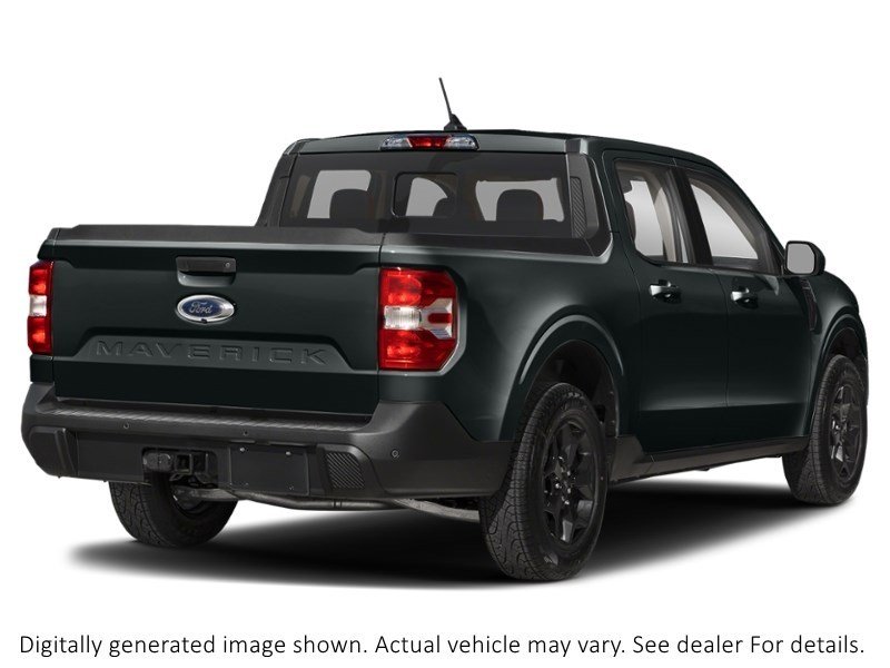 2024 Ford Maverick Lariat AWD Supercrew Shadow Black  Shot 2