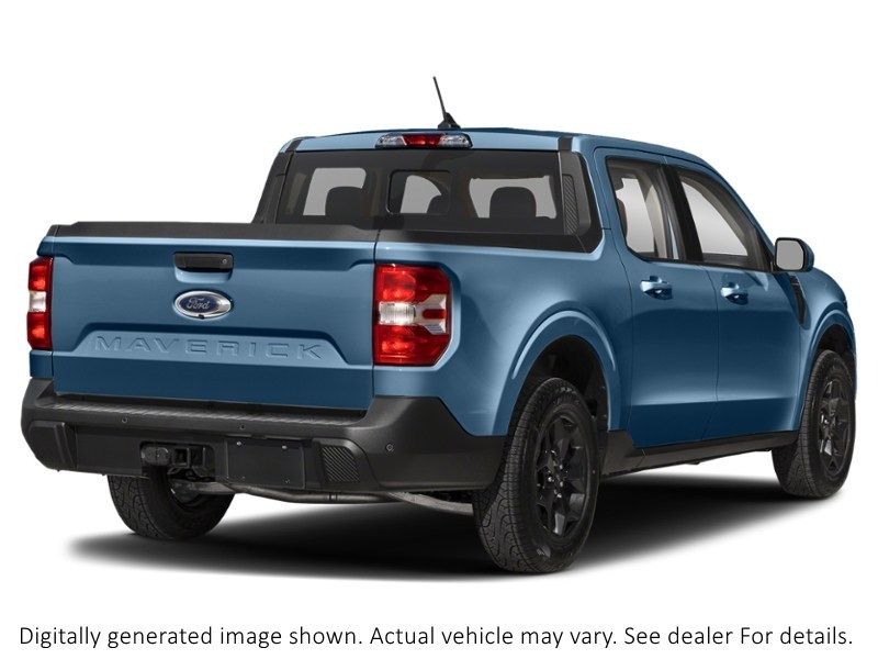 2023 Ford Maverick Lariat AWD Supercrew Alto Blue Metallic Tinted Clearcoat  Shot 2