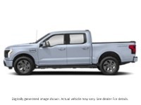 2022 Ford F-150 Lightning Lariat 4WD Supercrew 5.5' Box Iced Blue Silver Metallic  Shot 3