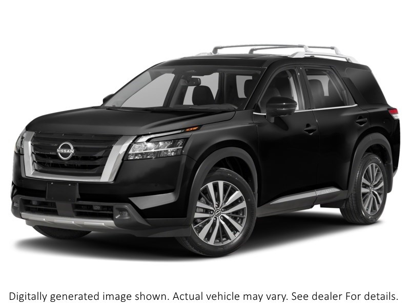 2022 Nissan Pathfinder Platinum 4WD Super Black  Shot 4