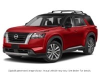 2022 Nissan Pathfinder Platinum 4WD Scarlet Ember Tintcoat/Super Black  Shot 16